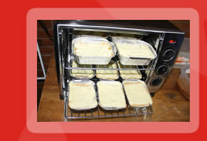Show pizzerito con pizza, lasagna y galletas para fiestas infantiles.